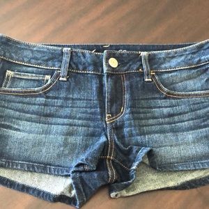 American eagle jean shorts